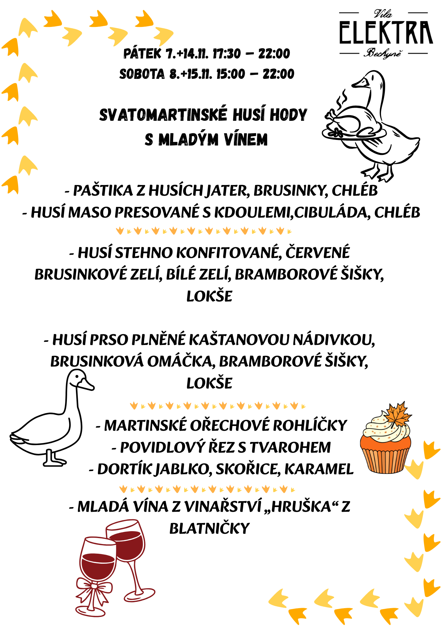 Svatomartinské husí hody