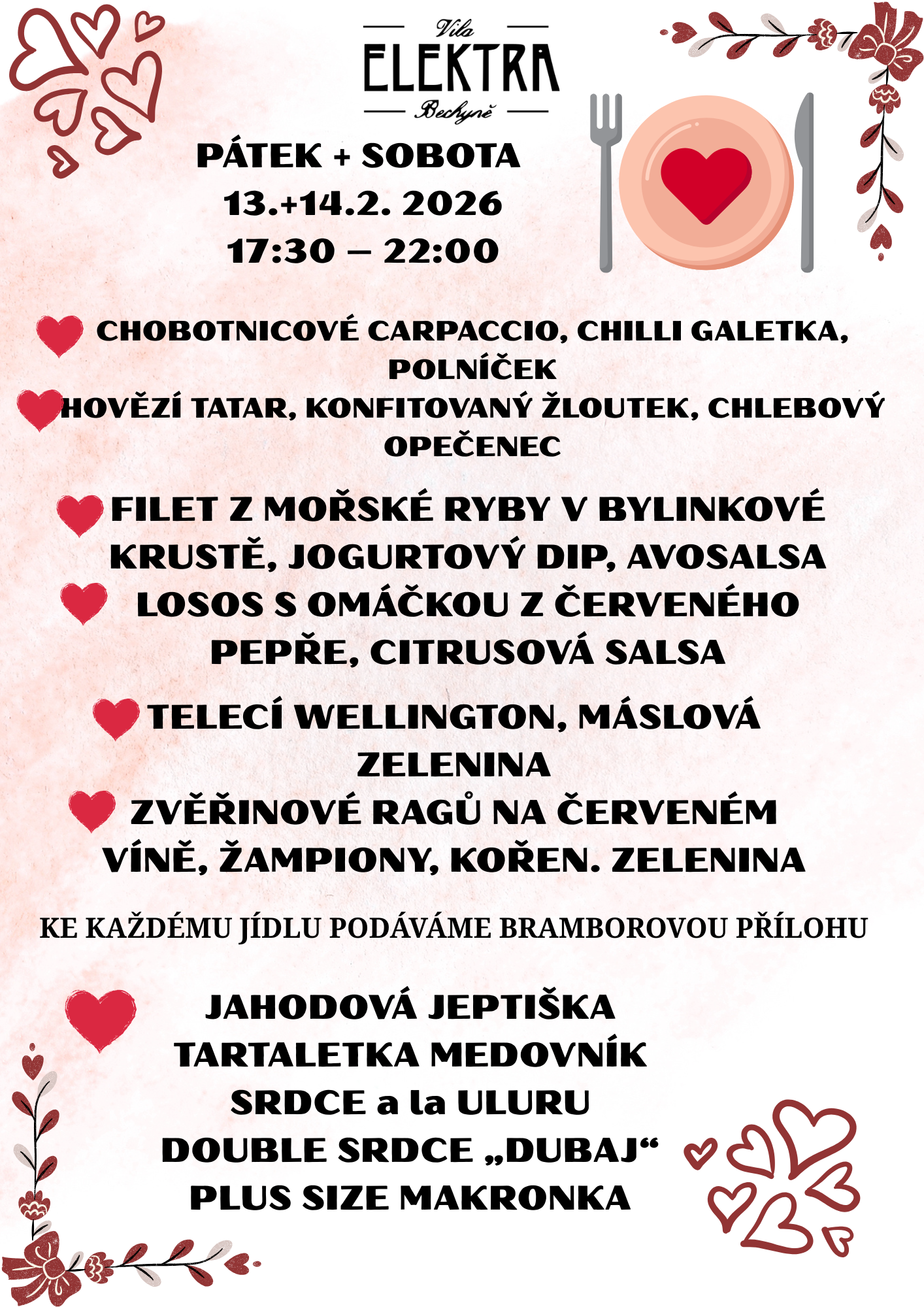 Valentýnská nabídka